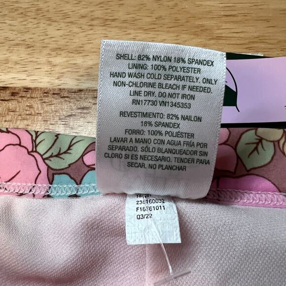 Wild Fable Women's Floral Print Boyshorts Bikini Bottom - Size XS - NWT - Picture 7 of 7